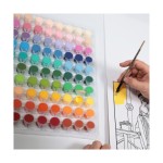 Vivid Colours Acrylic Paint Set 80pc x 3.5ml