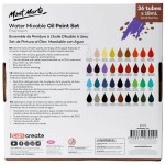 Water Mixable Oil Paint Set Premium 36pc x 18ml