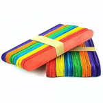 Ice Cream Sticks 50pc (Colourful) Big