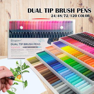 Giorgione Dual Tip Brush Pens 120 Colors
