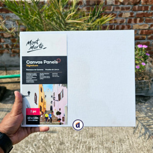 Mont Marte Canvas Panels 2pc (10x12in)