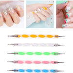 Colored dotting tool Set 5pc