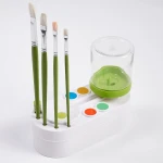 Paint Brush Cleaner with Colour Palette, Art Paint Brush Rinser