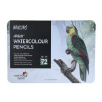 Brustro Artists Watercolour Pencil Set of 72 in Elegant tin Box