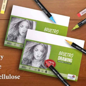 Brustro Drawing Paper A4, Contains 24 Sheets 200GSM