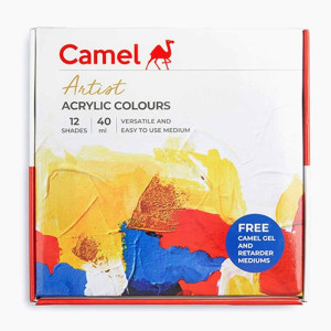 Camel Artist Acrylic Color 40ml - 12 Shades