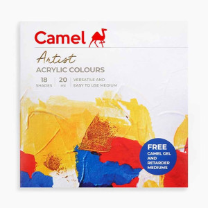 Camel Artist Acrylic Colors- 18 Shades 20ml