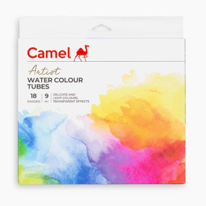 Camel  Artist  Water  Colours Set 9ml 18 Shades