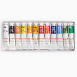 Camel Artist's Oil Color Box - 20ml Tubes 12 Shades