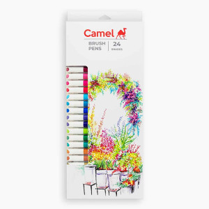 Camel Brush Pens 24 Shades