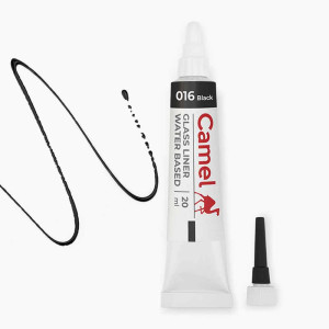 Camel Glass Liners 20ml - Black