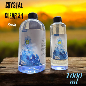 Crystal Clear Epoxy Art Resin 3.1 Ratio