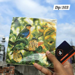 Deco Paper, Color Printed Napkins Dp: 103