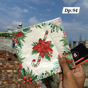 Deco Paper, Color Printed Napkins Dp: 94