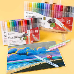 Giorgione Acrylic Marker Set 12 & 24pcs