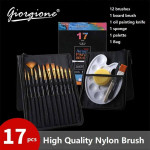 Giorgione Artist Paint Brushes Set 17pack