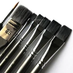 Giorgione Best Quality Artist Brush set 8 pc set with iron box