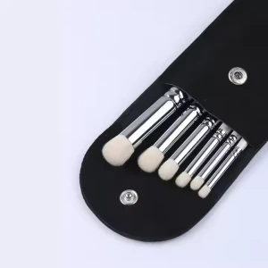 Giorgione Handmade 6pcs Wooden Handle Wool Hair Art Paint Brushes Model Paint Dry Brush Set For Garage Kit Ceramic