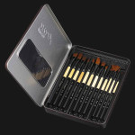 Giorgione Nylon Hair Artist Painting Brush Set 12pc