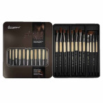 Giorgione Nylon Hair Artist Painting Brush Set 12pc