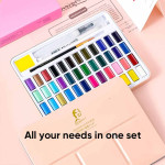 Giorgione Solid Watercolour Setting Box With Gift Package 36pcs