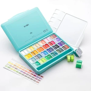 HIMI Gouache Paint Set Jelly Cup (12g) - 48 Colors