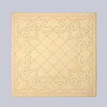 MDF Board Square Design 2mm