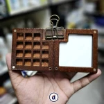 Mini 15 grid special painting color palette- Wood