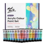 Mont Marte Acrylic Colour Pastel Paint Set 36 colours