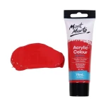 Mont Marte Acrylic Colour Paint 75ml- Brilliant Red