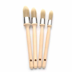 Round Professional Paint Brush Single