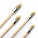 Round Professional Paint Brush Single