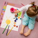 Silicone Painting Mat with Cup