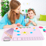 Silicone Painting Mat with Cup