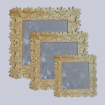 Wood Design Mirror Square 8