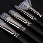 XinBowen Masterpiece Collection – Set of 25 Professional Artist Paint Brushes