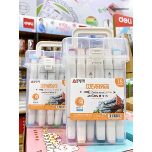 Yaojincai dual tip marker set 18colors