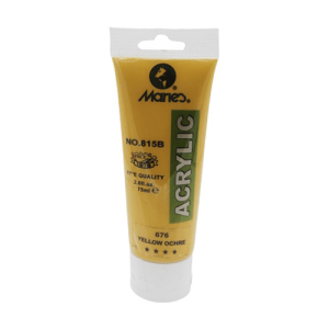 Acrylic Colour Paint 75ml- Yellow Ochre